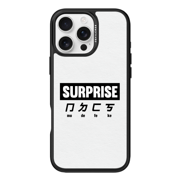 彩繪手機殼 - SURPRISE | 惡魔防摔殼(標準版): 透明